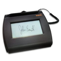 Ambir Sigpad LCD 4X3 Backlt USB Pressure Sensitive Signature Pad