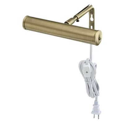 Westinghouse 7505200 Picture Light, 7-Inch, Antique Brass