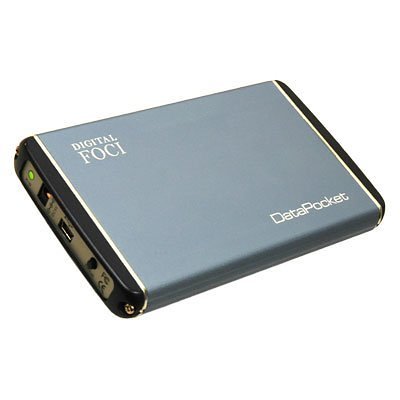 Digital Foci DataPocket 80 GB External Hard Drive (Sky Blue)