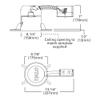 Halo H7RICT, 6" Housing IC Remodel Housing 120V Line Voltage view 3