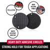 VELCRO Brand Industrial Fasteners Stick-On Adhesive | Professional Grade Heavy Duty Strength | Indoor Outdoor Use, 1 7/8in, Circles 4 Sets view 2