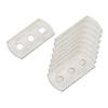 Fackelmann Replacement Blades Set for Cleaning Scraper 60140/60146 10 Pieces 1,5x1 inch view 2