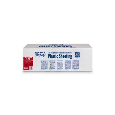 Covalence Plastics 6ML CLR 20X50 20-by-50-Foot 6-Millimeter Clear Tyco Polyethylene Plastic Sheeting, No Size, No Color