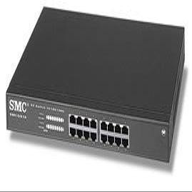 SMC Networks 16-Port 10/100/1000Mbps Ethernet Switch SMCGS16