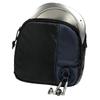 Hama CD Player Bag for Portable CD Player | Space for Storing 3 CD's | with Cable Outlet and Belt Loop | Black/Blue view 3