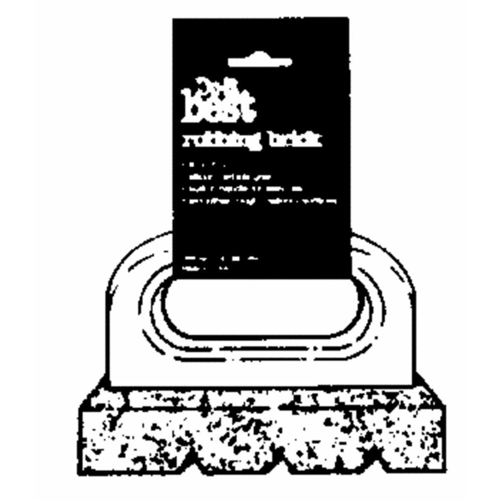 Ali Industries, Inc Gator Grit Rubbing Brick 8 "X3-1/2 X1-1/2 Fluted Silicone Carbide Concrete