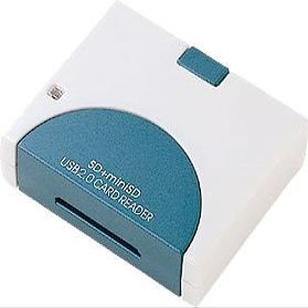 Sanwa Supply ADR-SDU2N USB 2.0 SD Card Reader Writer