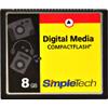 SimpleTech Premium Brand - Flash Memory Card - 8 GB - CF (STI-CF/8GB) view 1