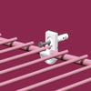 ClosetMaid 1770 Wire Shelving Back Wall Clips for Drywall Installation, 48 Pack, White view 3