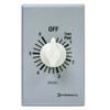 Intermatic FF6H 6-Hour Spring Loaded Wall Timer SPST No Hold - Enhance Energy Efficiency with Universal Compatibility - Automatic Timer for Effortless Control, Brushed Metal Finish view 1