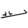 National Hardware N165-902 Gate Cane Bolt, 1/2" x 12", Coated with WeatherGuard Protection, Black Plated Steel view 4