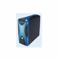 Extreme Gaming Pc, Blue/Black, Air Duct Case Only, See Thru Panel