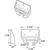 Prime-Line 221376 Drawer Track Guide Kit, Plastic, White (Single Pack) view 2
