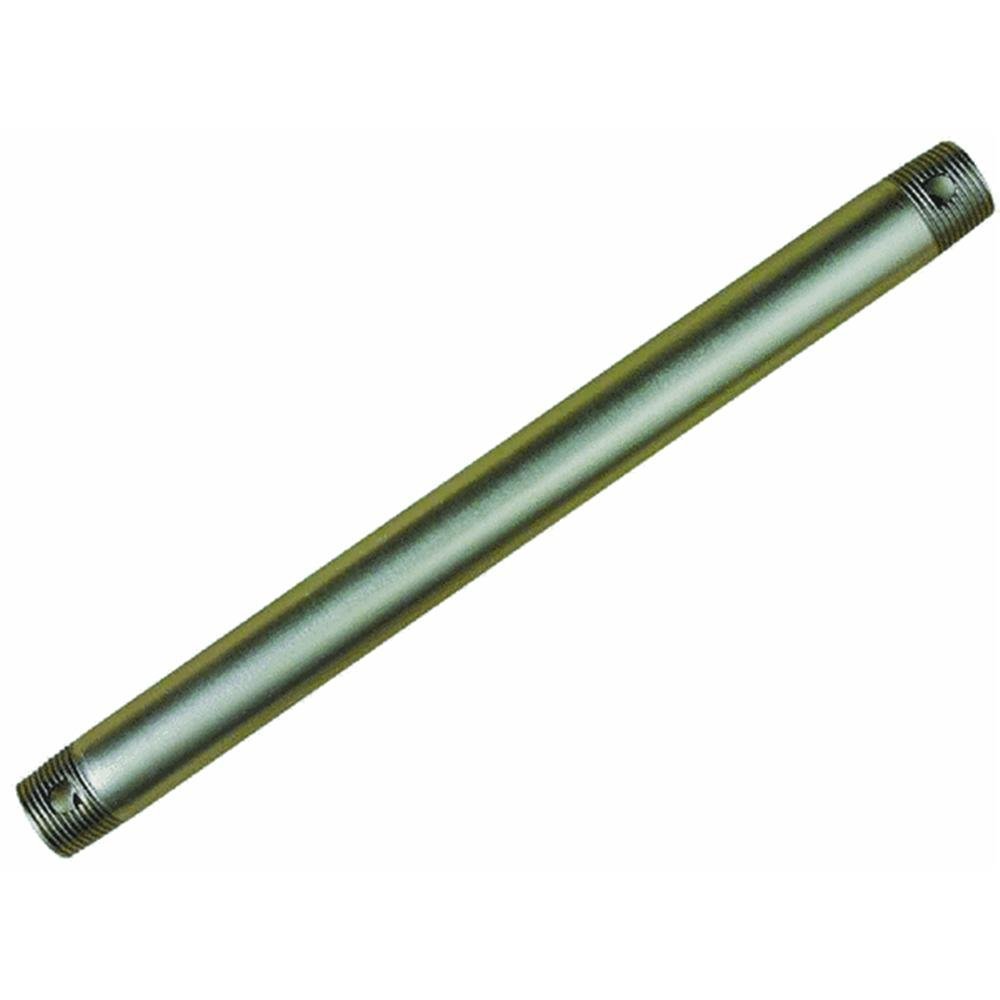Hunter Fan Company, 26019, Brushed Nickel 12"L x 0.75"W x 0.75"H Downrod