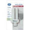 GE CFL Light Bulb, 13 Watt, DBX Bulb Type, GX23-2 Base, Soft White (1 Pack) view 1
