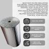 Reflectix Reflective Radiant Barrier Insulation Roll 24" x 10'  Double Bubble Foil Insulation with Aluminum Foil Layers  Reflects Radiant Heat  Ideal for Window Heat Blocking, Garage Doors & More view 3