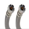 The Fluidmaster B1H24 Braided Stainless Steel Water Heater 24" Connector view 1