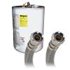 The Fluidmaster B1H24 Braided Stainless Steel Water Heater 24" Connector view 3