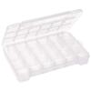 Akro-Mils 05905 Plastic Portable Parts Storage Case for Hardware and Crafts with Hinged Lid and 5 Adjustable Dividers, (14-3/8-Inch x 9-1/2-Inch x 2-1/2-Inch), Large, Clear view 4