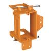 Union GBRSC100A Single-Gang Low-Voltage Bracket, Orange, Pack of 1 view 1