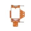 Union GBRSC100A Single-Gang Low-Voltage Bracket, Orange, Pack of 1 view 2