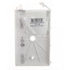 Pass & Seymour TP11WCC15 1 Gang Telephone Hole Opening Wall Plate, Nylon, White view 3