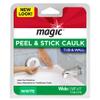 Magic Tub and Wall Peel and Caulk Strip - Create a Tight Seal Between the Bathtub and Wall to Keep Moisture Out - 1-5/8 Inch by 11 Feet - White view 1