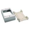 Legrand Wiremold NMW3 Nonmetallic Plastic Raceway for Extending Power, 1 Gang Deep Outlet Box, 1 3/8" Deep, White (1 Pack) view 1