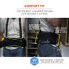 Ergodyne ProFlex 1100SF Back Support Brace, 8" Spandex Belt, Patented Stays Provide Added Support,Black view 4