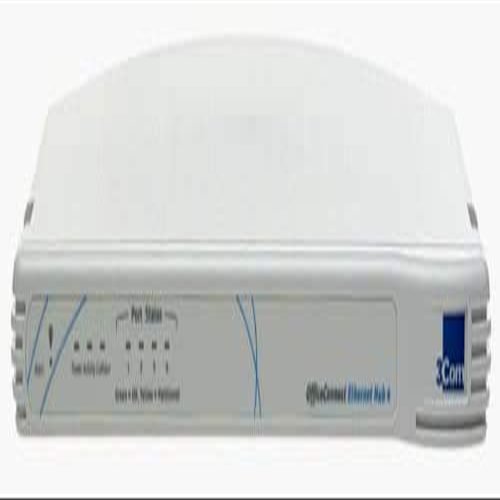 3Com OfficeConnect TP4 - Hub - 4 x 10Base-T - desktop