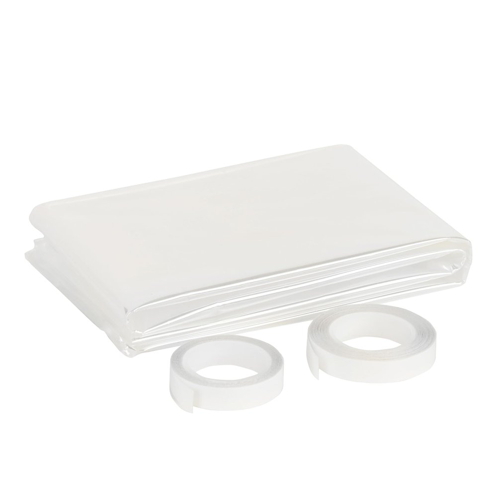 M-D Building Products 04440 42 in. x 62 in. Polar Block Clear Plastic 3 Window Insulation Kit (3 Sheets)
