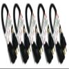 1ft (0.3M) 18AWG (Power Extension Cord) Power Extension Cable 1 Feet (0.3 Meters) 3 Conductor (NEMA 5-15P to NEMA 5-15R) 10 Amp Power Cable CNE01914 (5 Pack) view 1