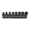 Genius Tools 8 Piece 1/2" Dr. SAE Swivel Impact Socket Set TG-408S view 1