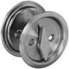 Kwikset 335 15 RND PCKT DR LCK Round Bed/Bath Pocket Door Lock in Satin Nickel view 1