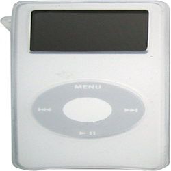 Green House iPod Nano Dedicated Silicone Case, Black, GH  ca  ipodnk Parent whites