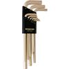 Set 9 GoldGuard Plated Hex L-Wrenches 1.5-10mm - Long view 1