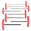 Bondhus 15387 Set of 8 Hex T-handles, 9" Length, sizes 2-10mm view 1