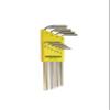 Bondhus 16138 Set of 10 Hex L-wrenches with BriteGuard Finish, Long Length, sizes 1/16-1/4-Inch view 1