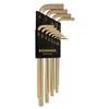 Bondhus 37936 Set of 12 Balldriver L-wrenches with GoldGuard Finish, Long Length, sizes .050-5/16-Inch view 1