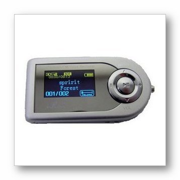 Irok MP3 256MB Rechargable Batt Recording/OLED Display/FM/USB2.0