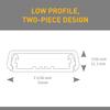 Legrand Wiremold NM9-10 Nonmetallic Plastic Raceway for Extending Power, Accessory Pack with Screws and Anchors, Wire Clips, and Joint Cover (1 Pack) view 3