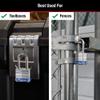 Master Lock 3QLF Outdoor Padlock with Key, 4 Pack Keyed-Alike view 4