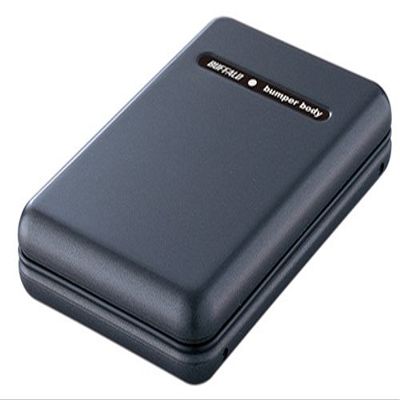 Buffalo HD-PHS120U2/UCBK USB 2.0 Connection, 5400 Rotation, Shockproof, Bus Power, Portable HD Power Supply Cable, 120GB Black