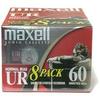 Maxell Normal Bias Audiocassette Multi-Pack UR-60/8 view 1
