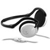 Genius HS-02i Foldable Neckband Stereo Headset (White) view 1