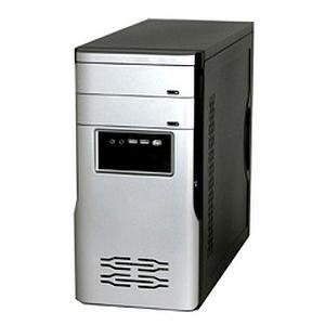 Blk Micro ATX Chassis with 300W 24PINS Sata 2HIDDEN Bay Cover