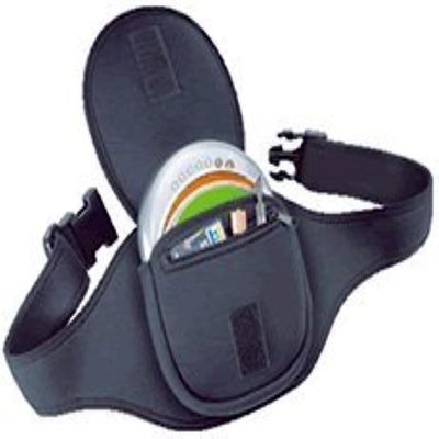Tune Belt Portable CD Player Belt, Deluxe Neoprene Sport Fanny Pack, Black