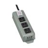 Eaton Tripp Lite Series 3-Outlet Heavy Duty Power Strip, Metal, Mountable (Wall Mount & Under Desk), 6ft Extension Cord, On/Off Switch Cover, Industrial Garage Shop Work Bench Applications (3SP) view 1