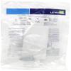 Leviton Decora Plastic Adapter Plate, Blank, No Hole, With-Ears, and Two, Mounting Screws, 80414-W, White view 2