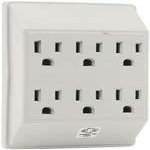 PPP PP-16000TW 6-Outlet Wall Tap (White)